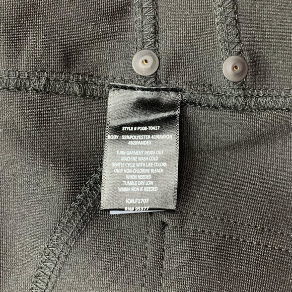 Sanctuary Skinny Pants Women's Medium Black Plaid Pull-on Stretch - Picture 7 of 7